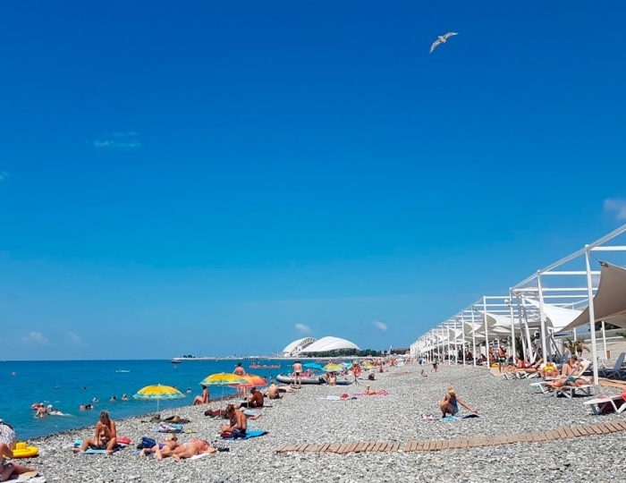 Собственный пляж - Парк-отель «Арфа»