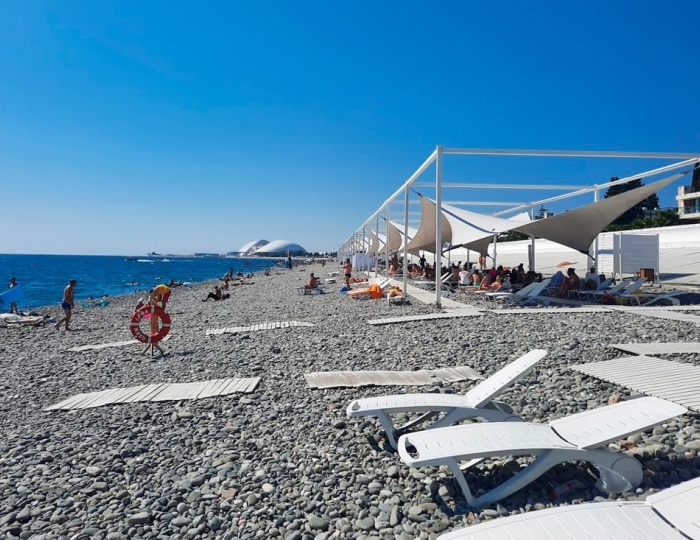 Собственный пляж - Парк-отель «Арфа»